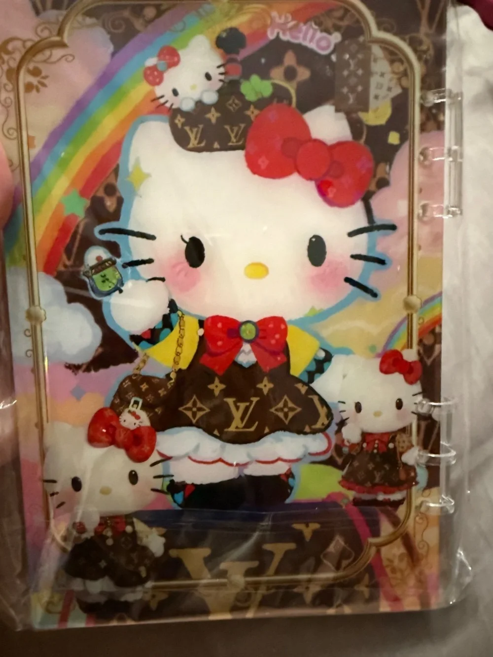 LV Shaker Notebook HELLO KITTY A5
